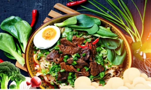 Image de Soupe de nouilles au bœuf braisé