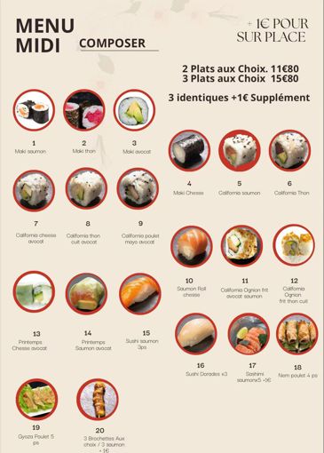 Image de Menu midi composé